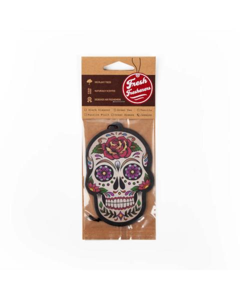 Autoduft / Lufterfrischer  Tag der Toten Schädel